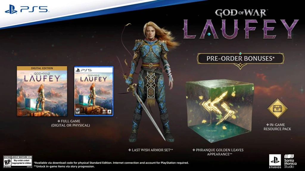 god of war laufey pre-order bonus