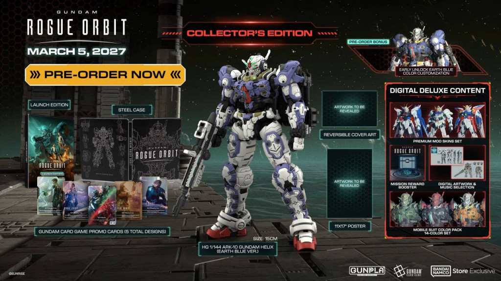 gundam rogue orbit collectors edition