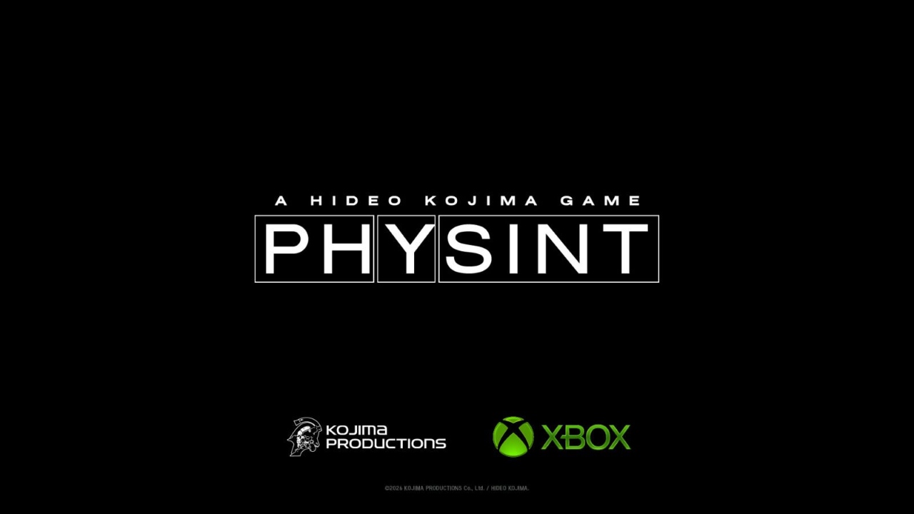 hideo kojima physint xbox