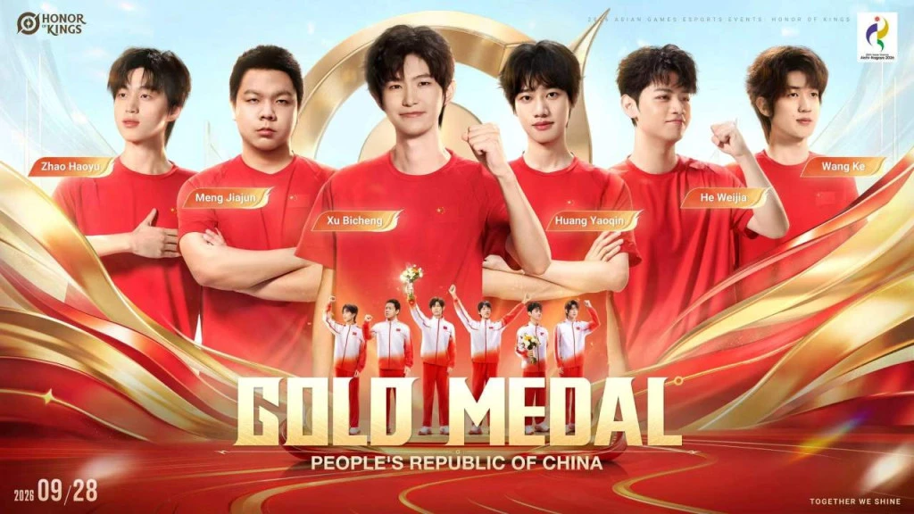 honor of kings asian games 2026 champions