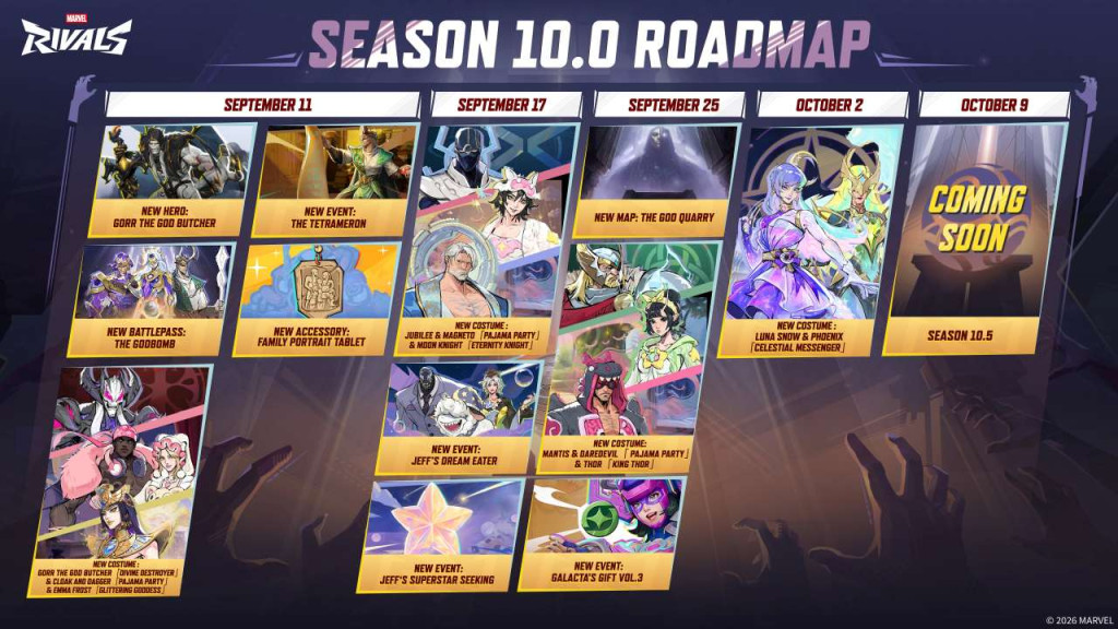 marvel rivals season 10 roadmap