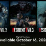 Resident Evil 2, 3, and 4 Remakes Coming to Switch 2 on October 16