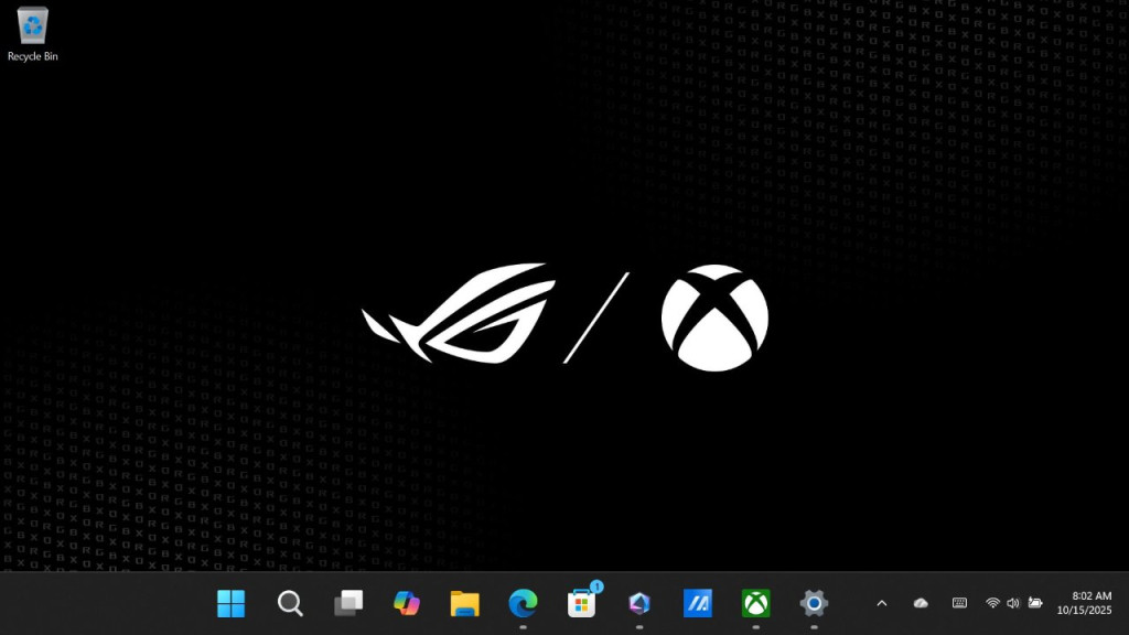 rog xbox ally desktop
