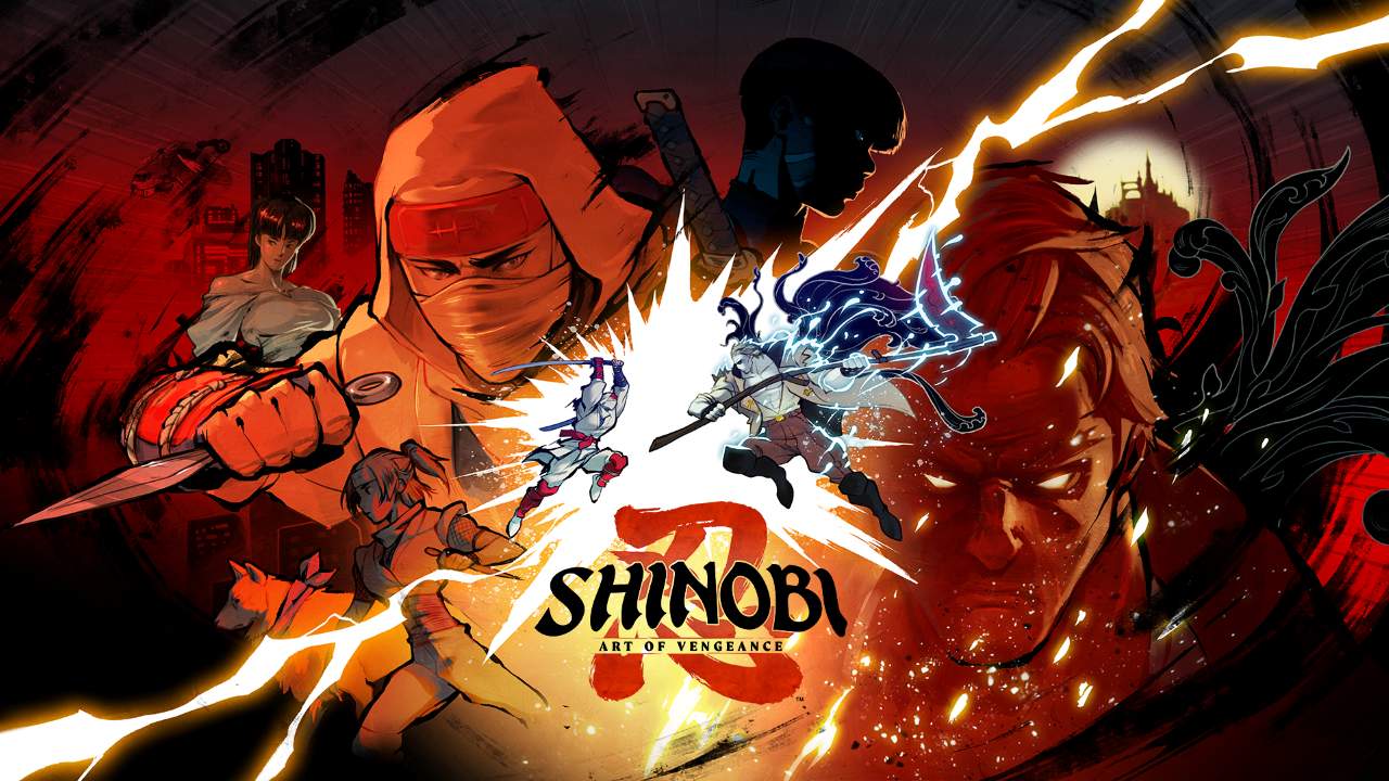 shinobi art of vengeance switch 2 key art