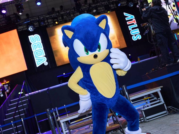 sonic booth tokyo game show 2