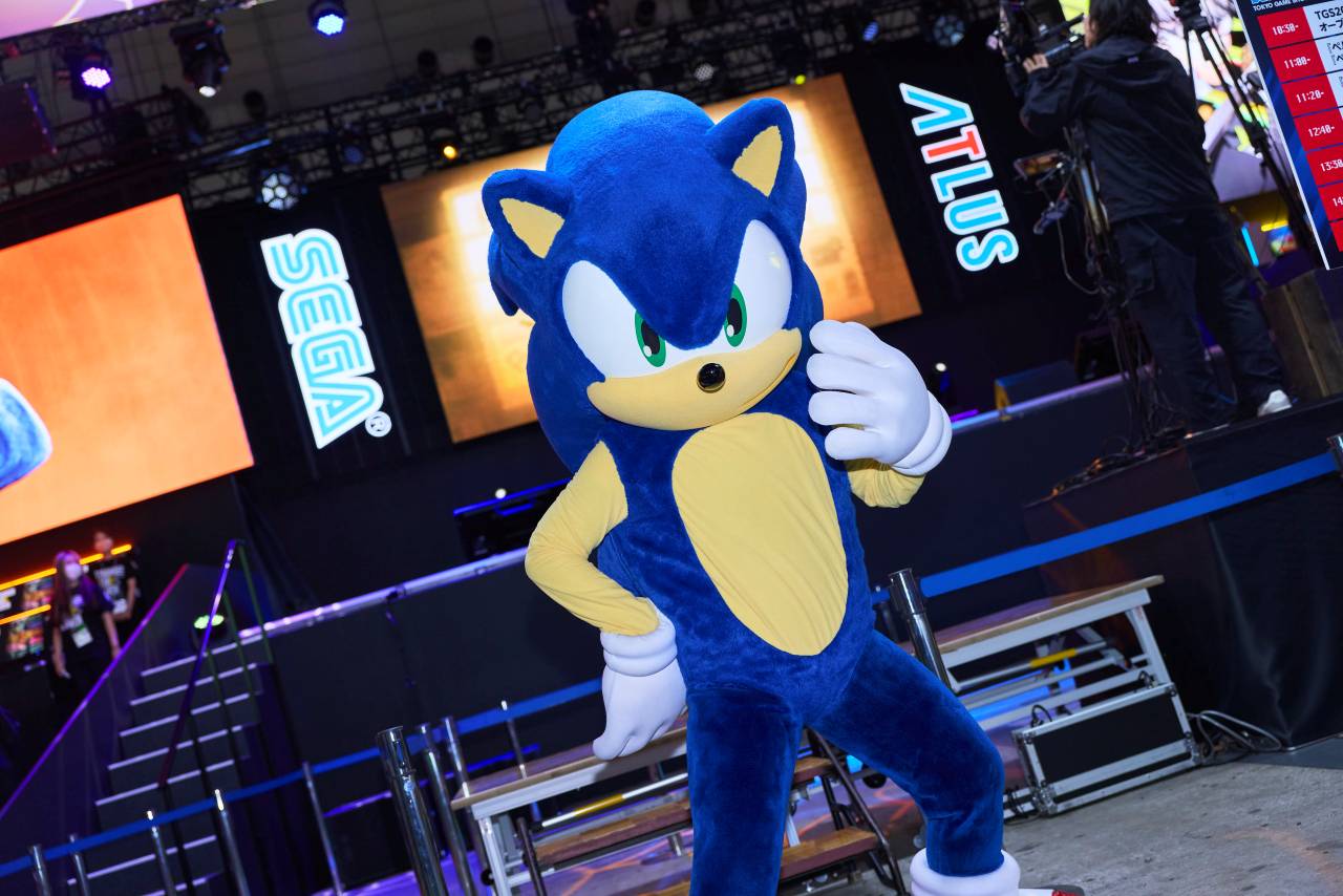 sonic booth tokyo game show 2