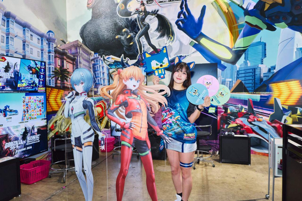 sonic booth tokyo game show 3