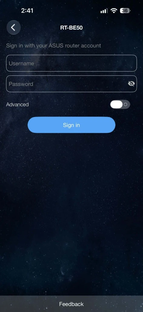 ASUS RT-BE50 WiFi7 Router app setup02