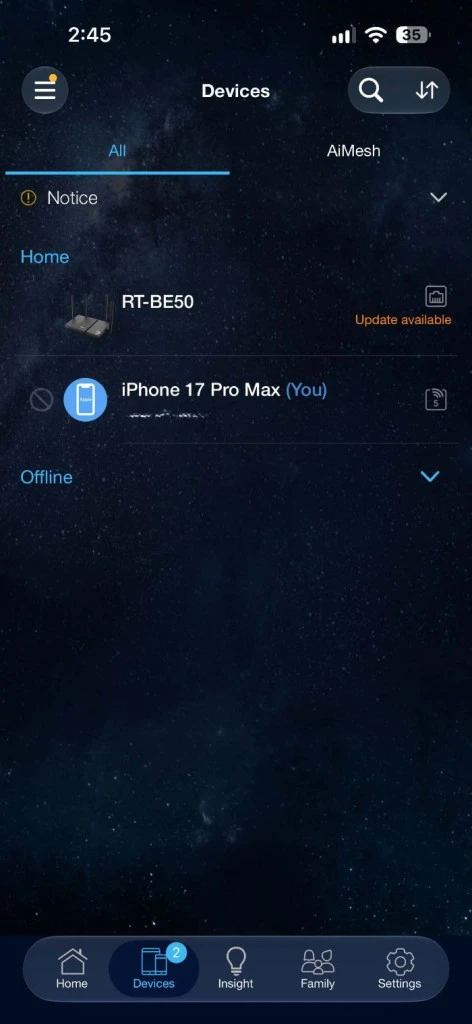 ASUS RT-BE50 WiFi7 Router app setup03