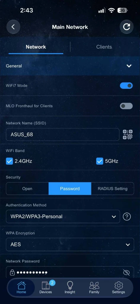 ASUS RT-BE50 WiFi7 Router app setup11