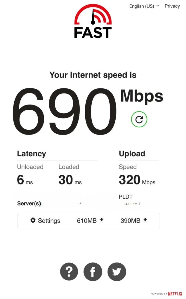 ASUS RT-BE50 WiFi7 Router speedtest 5
