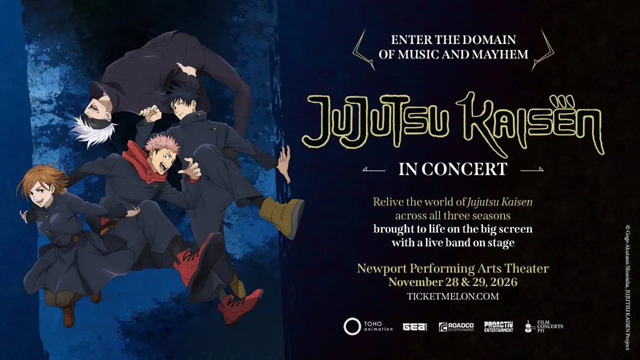 Jujutsu Kaisen in Concert Brings the Anime Phenomenon to Manila This November