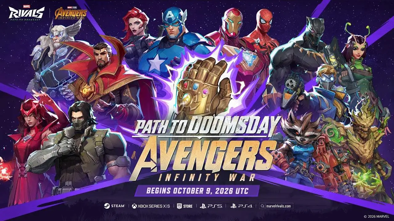 Marvel Rivals Season 10.5 Launches October 9, Bringing Path to Doomsday’s Biggest Battles Yet