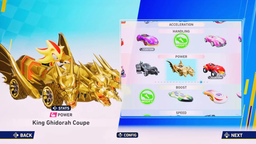sonic racing crossworlds king ghidorah