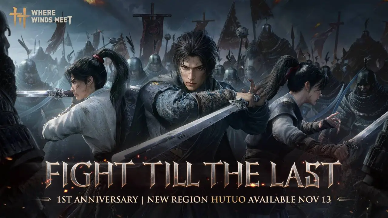 Where Winds Meet Unveils Wartorn Hutuo Region, Arriving November 13 Alongside Massive 1st Anniversary Celebration